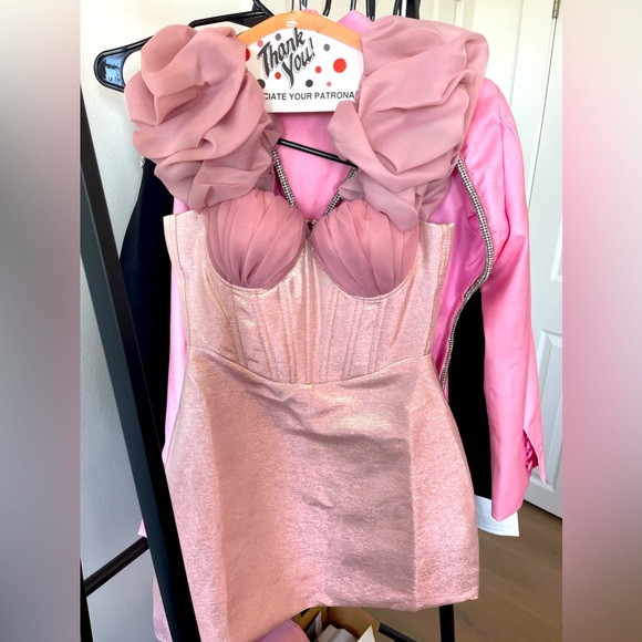 Pink Party Dress - Picture 1 of 2